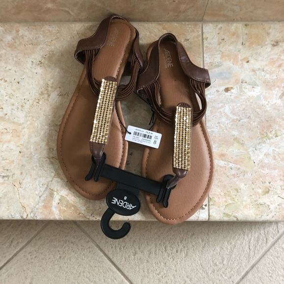 Ardene Shoes - 2/20🌻Ardene pretty bling sandal NWT Size 8